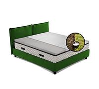 Surmatelas en latex naturel, hauteur 4 cm avec tissu anallergique Tencel déhoussable, écologique compatible et thermo-régulateur - Star Natural Latex français 140 x 190 cm