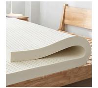 Surmatelas en latex naturel super doux, housse en coton bio sans mousse à mémoire de forme, aide à soulager les épaules,