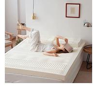 Surmatelas en latex naturel, taille moyenne pour grand lit, épaisseur 7,5 cm, idéal pour canapé-lit, caravane et matelas fermes 120 x 200 cm