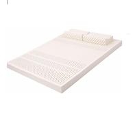 Surmatelas en latex respectueux de l'environnement et sain, modérément doux et ferme pour un confort de sommeil optimal