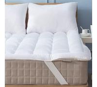 Surmatelas en Microfibre Niagara 100 x 200 cm, Respirant, rafraîchissant sur Matelas 1 Personne 100x200 avec Poches Profondes pour Matelas 20-50 cm