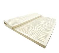 Surmatelas en mousse à mémoire de forme 100 % latex naturel, respirant et confortable, durable et pas facile à plier, matelas en latex naturel