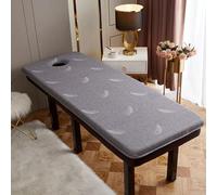 Surmatelas En Mousse À Mémoire de Forme En Latex Pour Massage, Tatouage, Soins Du Visage, Physiothérapie, Acupuncture, Salon de Beauté, Matelas Portable Lash Beds, Épaisseur 6 Cm/White/60*180 *6Cm R