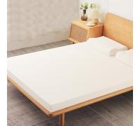 Surmatelas en mousse à mémoire de forme haute densité 80 x 190 cm avec housse amovible et confortable avec options de soutien de 3 cm, 5 cm et 10 cm pour un confort de sommeil ultime
