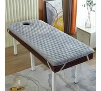 Surmatelas en mousse à mémoire de forme pour lit de spa, coussin de lit antidérapant avec trous respirants, 6 cm d'épaisseur, 70 x 180 cm, idéal pour les salons de beauté et les tables