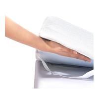 Surmatelas en Mousse Mémoire Gel Rafraîchissant 7,6cm Housse Amovible Lavable