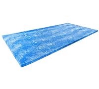 Surmatelas en Mousse de Gel 140x200cm - sans Housse - densité 50 - qualité Allemande - surmatelas en Gel 140 x 200