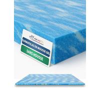 Surmatelas en Mousse de Gel 90x200cm - sans Housse - densité 50 - qualité Allemande - surmatelas en Gel 90 x 200