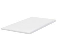 Surmatelas en Mousse de Polyuréthane 140 x 200 cm Blanc Calm