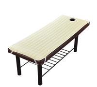 Surmatelas en Mousse pour Table De Massage, avec Revêtement Antidérapant Double Face et Ouverture Faciale, Housse pour Table De Massage et Lit D'esthéticienne.,7,180 * 60cm