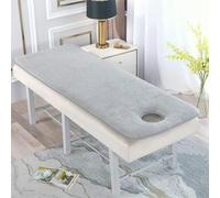 Surmatelas En Peluche Pour Table De Massage Lash Bed Topper Protège-Matelas Rembourrage De Lit Spa Avec Bandes Élastiques Couvre Matelas En Mousse À Mémoire Forme Pour Lit De Salon Beauté,04,60*180cm