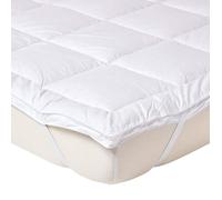 HOMESCAPES Surmatelas Naturel en Soie de Muriers, Surmatelas de Confort 180x200 cm