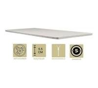 Surmatelas ergonomique hyper moelleux top confort 140x190 x 5,5 cm déhoussable entretien facile - anallergique - à l'aloe vera G