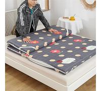 Surmatelas ferme, mousse haute densité avec housse amovible lavable, taille double, surmatelas en mousse à mémoire de forme