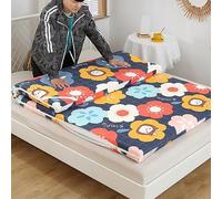 Surmatelas ferme, mousse haute densité avec housse amovible lavable, taille double, surmatelas en mousse à mémoire de forme