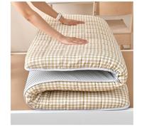 Surmatelas futon japonais, 9 cm d'épaisseur, pliable, enroulable, portable, pour chambre à coucher, dortoir, camping, taille simple/double, 150 x 190 cm