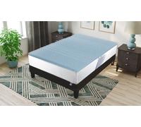 Surmatelas Gel Refresh à mémoire de forme et 7 zones de confort : 180 x 200 cm