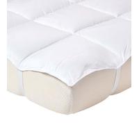 Surmatelas - Homescapes - 140 x 190 cm - Microfibre - Confort moelleux - Soutien souple