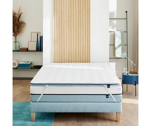 Surmatelas mémoire de Forme 70x190 7 cm Someo Songe