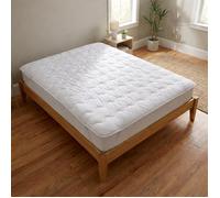 SWEET NIGHT - Surmatelas Moelleux 160x200 cm - Protege Matelas Impermeable - Housse Coton - 4 Coins Elastiques - Traitement Anti-Acarien - Respirant et Silencieux - Effet Nuage Douillet