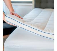 Surmatelas Moelleux 160x200 cm - Qualité Hôtellerie - Fabrication Française - Epaisseur de 7 cm - BDREAMS