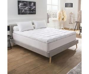 Surmatelas Palace 140 x 190 cm - 10% duvet canard - Surconfort®