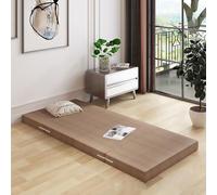 Surmatelas pliable en mousse à mémoire de forme - Matelas de couchage portable à quatre volets pour voyage et utilisation pour les invités avec housse lavable - Matelas de sol confortable