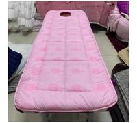 Surmatelas pour Table De Beauté avec Ouverture pour Le Visage, Housse De Table De Massage Antidérapante Double Face avec Ouverture Faciale, pour Table D'extension De Cils,3,70 * 180cm