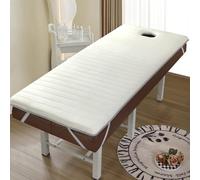 Surmatelas Pour Table De Massage Avec Trous Visage, Matelas De Lit Beauté, Coussin De Lit Pour Cils En Mousse À Mémoire De Forme, 6Cm/2.4", Matelas Extension De Cils Antidérapantes B,190*80cm