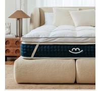 Surmatelas Premium CLOUD - 160x200x3cm - Fibre Polyester et Tissu Respirant - extrémement moelleux