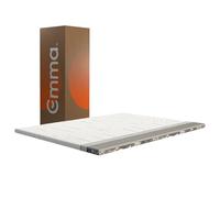Surmatelas Premium Emma 80x200 cm, 8 cm | 2 Couches Thermorégulantes & Ferme | Mousse HRX | Housse Amovible et Lavable | Prolonge la Durée de Vie du Matelas