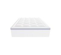 Surmatelas Queen Rembourrage en Fibre Amovible Lavable Epaisseur 25,4 mm