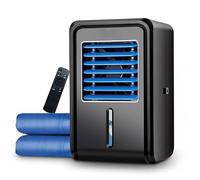 Surmatelas rafraîchissant avec télécommande, système de refroidissement électrique, 4 vitesses réglables, réservoir d'eau dissimulé, pour les personnes qui ont chaud et qui transpirent la nuit(Single)
