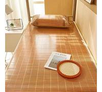 Surmatelas rafraîchissant en bambou pour la maison, l'école, le dortoir, 190 cm x 90 cm, respirant, hypoallergénique, doux et confortable, accessoires de sommeil