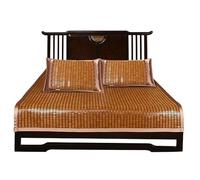 Surmatelas rafraîchissant en bambou pour lit double 200 x 200 cm - Solution de sommeil en bambou doux pour les chaudes nuits d'été