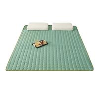 Surmatelas rafraîchissant pour le sommeil d'été - Respirant et pliable - Différentes tailles - Vert - 90 x 190 cm - Coussin de lit rafraîchissant pour plus de confort