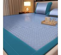 Surmatelas rafraîchissant - Tapis de couchage pliable en rotin pour la maison, l'école et le dortoir, coussin de lit d'été