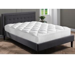 Surmatelas satin Luxe 3D Sampur : 160 x 200 cm