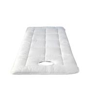 surmatelas table de massage Matelas de lit for salon beauté, coussin épais, surmatelas for salle, massage avec trou(White,80x180cm)