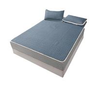 Surmatelas ventilé - Draps de lit rafraîchissants | Surmatelas rafraîchissant, tapis d'été pour lit , dortoir, 180 x 200 cm, double couche, idéal pour le confort du sommeil