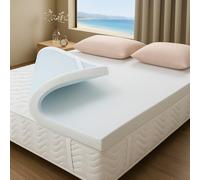 Surmatelas Viscoélastique Gel 80x180 cm | Épaisseur 4 cm | Noyau de Viscogel | Fabriqué en Espagne | Fraîcheur et Confort | Améliore Le Repos | Déhoussable et Lavable | Face été et Hiver | Oeko-TEX®
