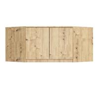 Surmeuble pour armoire AKORD S100 Chêne Artisan 100 cm 2 portes 3 étagères 100x50x55 cm