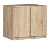 AKORD Armoire de Rangement Extension | Augmente la Capacité de la Penderie | L60 x H55 P51 cm | 2 étagères | Facile à Monter | Petite Augmentation de Armoir a Vetement