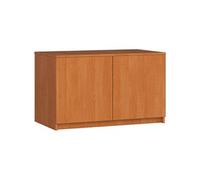 Surmeuble pour armoire S90 Aulne 90 cm 2 portes façade Aulne 2 étagères 90x51x55 cm