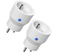 SURNICE Prise Connectée WiFi, Mini Prise Intelligente 10A Compatible avec Amazon Alexa et Google Home Pour la Commande Vocale, Fonction de Minuterie, Aucun Hub Requis (2 Pack)