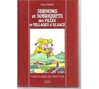 Surnoms et sobriquets des villes et villages d'alsace