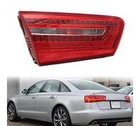 SUROK Feu Arrière pour A-udi A6 C7 2012 2013 2014 2015 2016, Feux Frein Lampe Voiture Remplacement Gauche Droit Côté Passager Conducteur,Left-Inside 1PCS