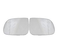 SUROK Glace de Rétroviseur pour Audi Q5 2009-2017 Q7 2010-2015, Chauffant Gauche Droite Pièces de Rechange,Left