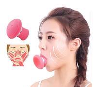 Surorain Appareil d'exercice pour le visage, yoga du visage pour raffermir la peau, exercice de mâchoire, appareil d'exercice de respiration double menton pour homme et femme