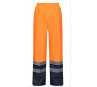 Surpantalon Isolant Haute Visibilité Pro Rg468 - Homme - Orange Fluo Et Marine